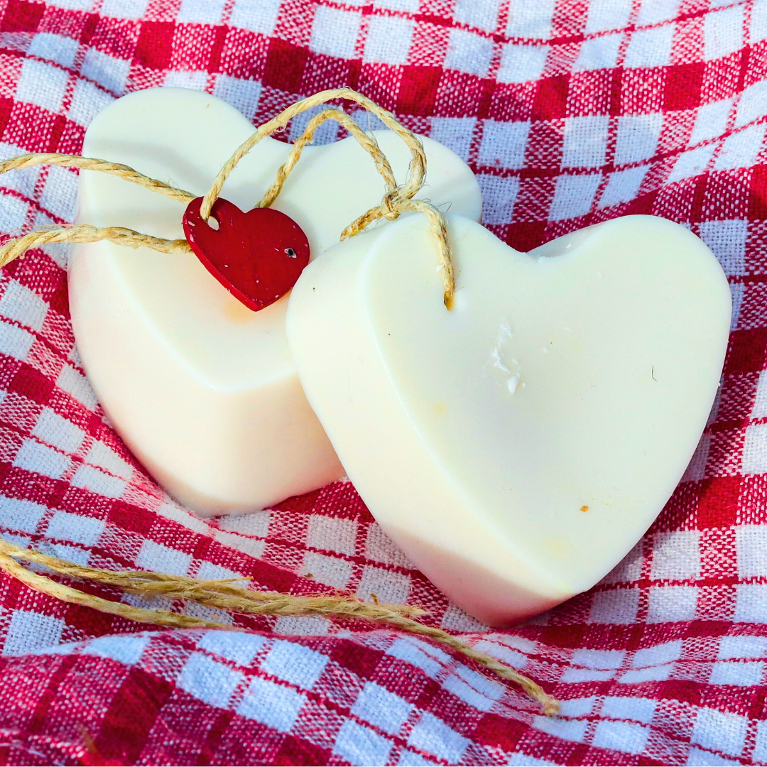 2er Herzchenform Seifen (Loveset)
